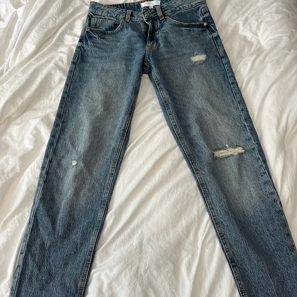 Dynamite Blue Straight Leg Jeans